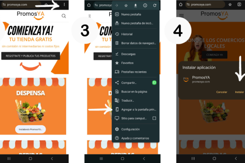COMO INSTALAR ESTA WEB-APP EN TU MOVIL